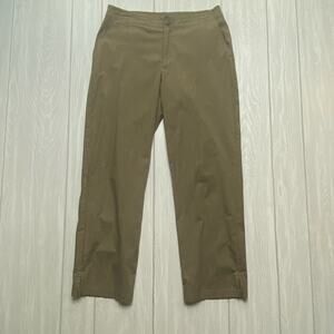 Patagonia Women's Olive Green Lightweight Hiking Cropped Utility Pants Size 8